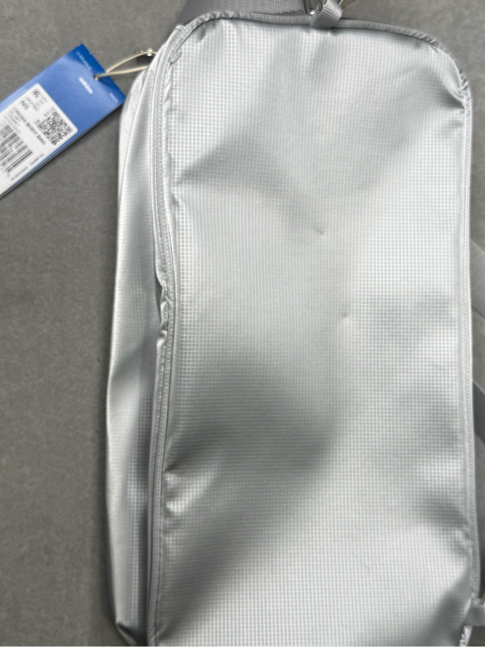 Adidas Crossbody Bag - Silver NWT - Picture 4 of 5